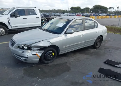 2006 Hyundai Elantra Gls/Limited from USA, damaged, VIN KMHDN46D96U365617